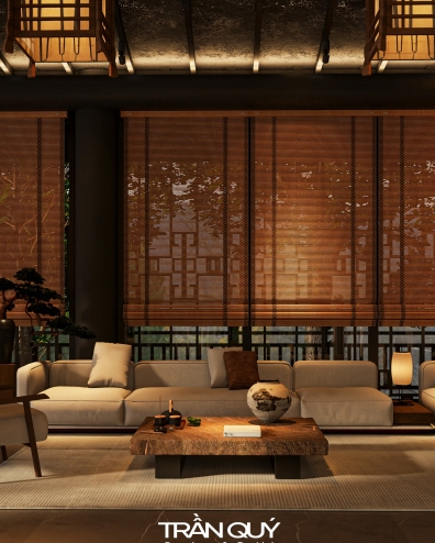 Nội Thất Phong Cách Á Đông Đương Đại - Mộc Tĩnh Villa
