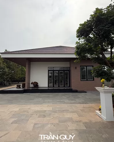 Thực tế thi công An Nhiên Villa 