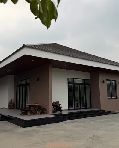 Thực tế thi công An Nhiên Villa - Biệt thự nghỉ dưỡng Mr. Hùng