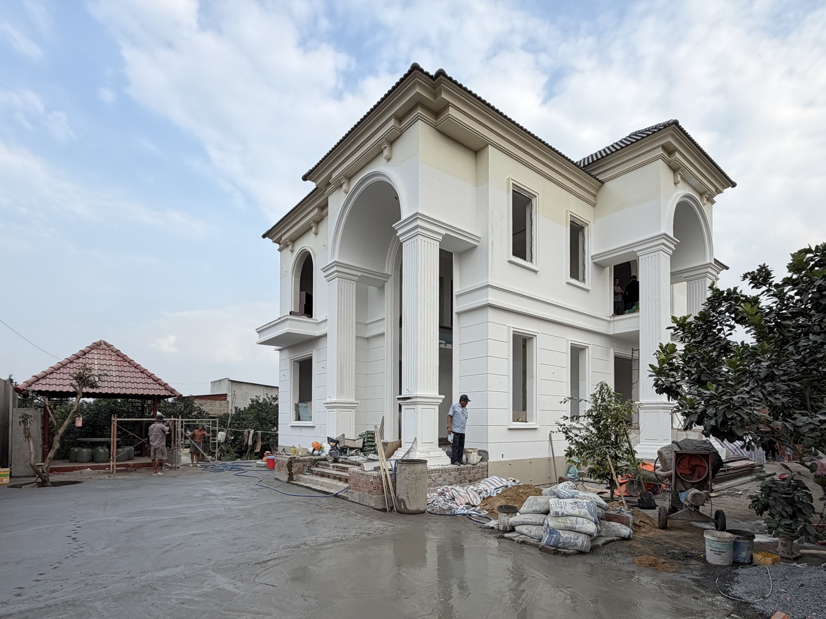 Thi công biệt thự tân cổ điển 