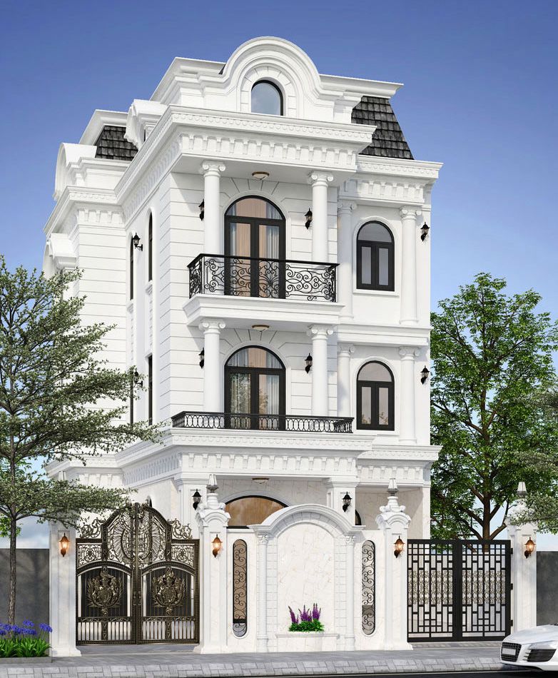 Mẫu biệt thự 3 tầng