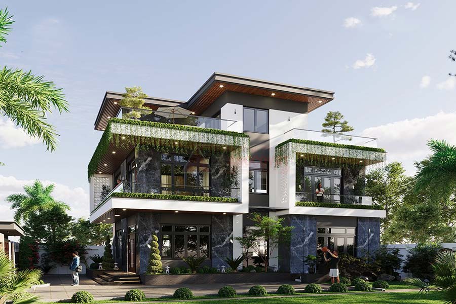 Mẫu biệt thự nhà vườn