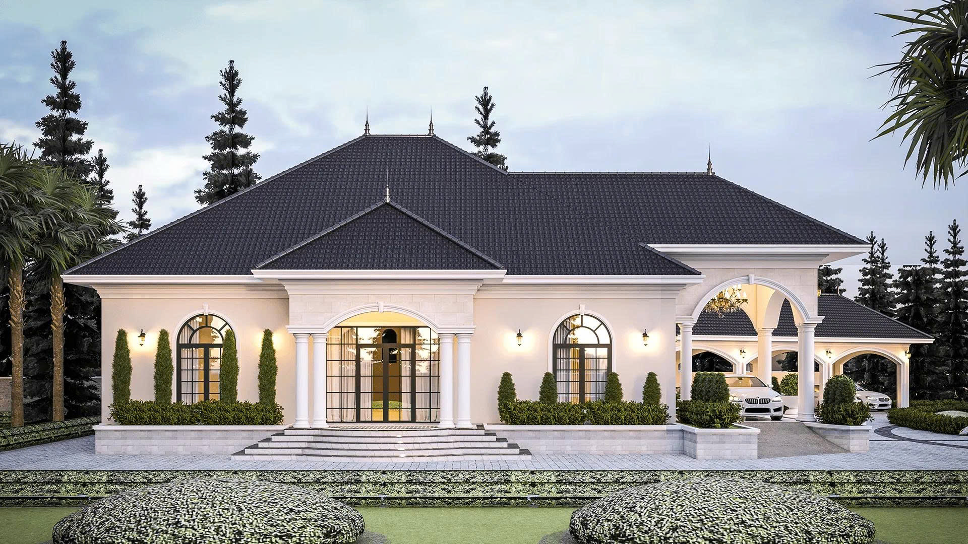 Mẫu biệt thự nhà vườn