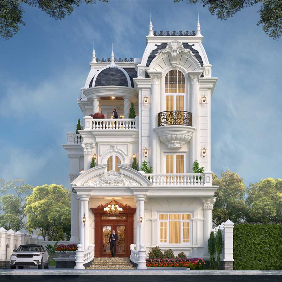 Mẫu biệt thự tân cổ điển