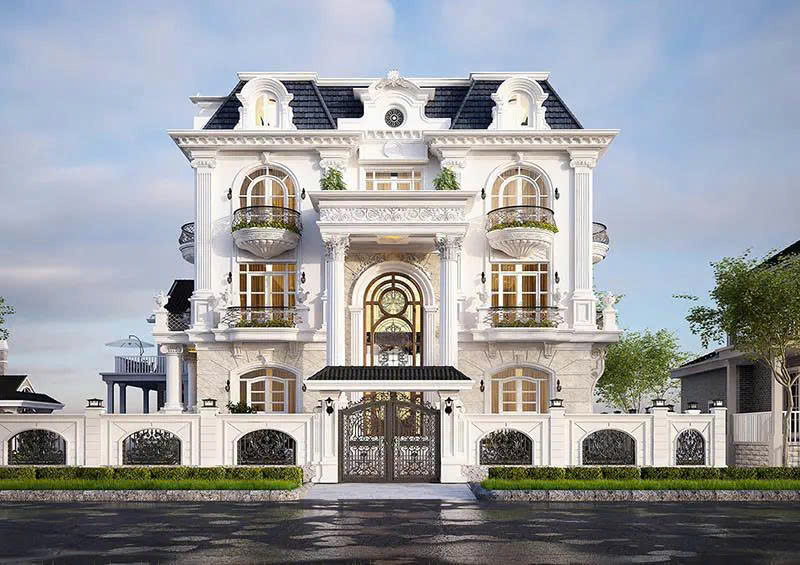Mẫu biệt thự tân cổ điển