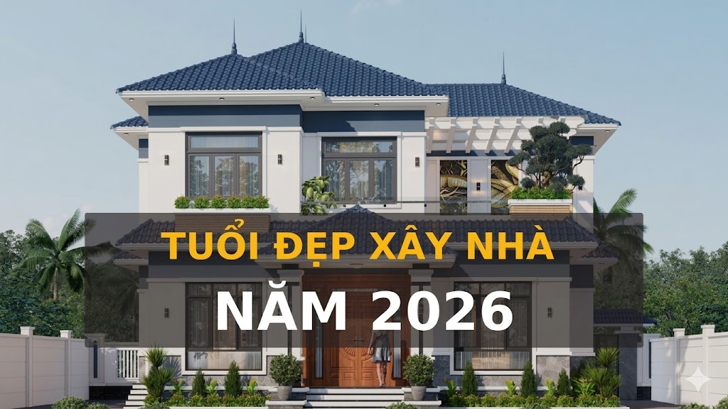 Tuổi nào xây biệt thự năm 2026