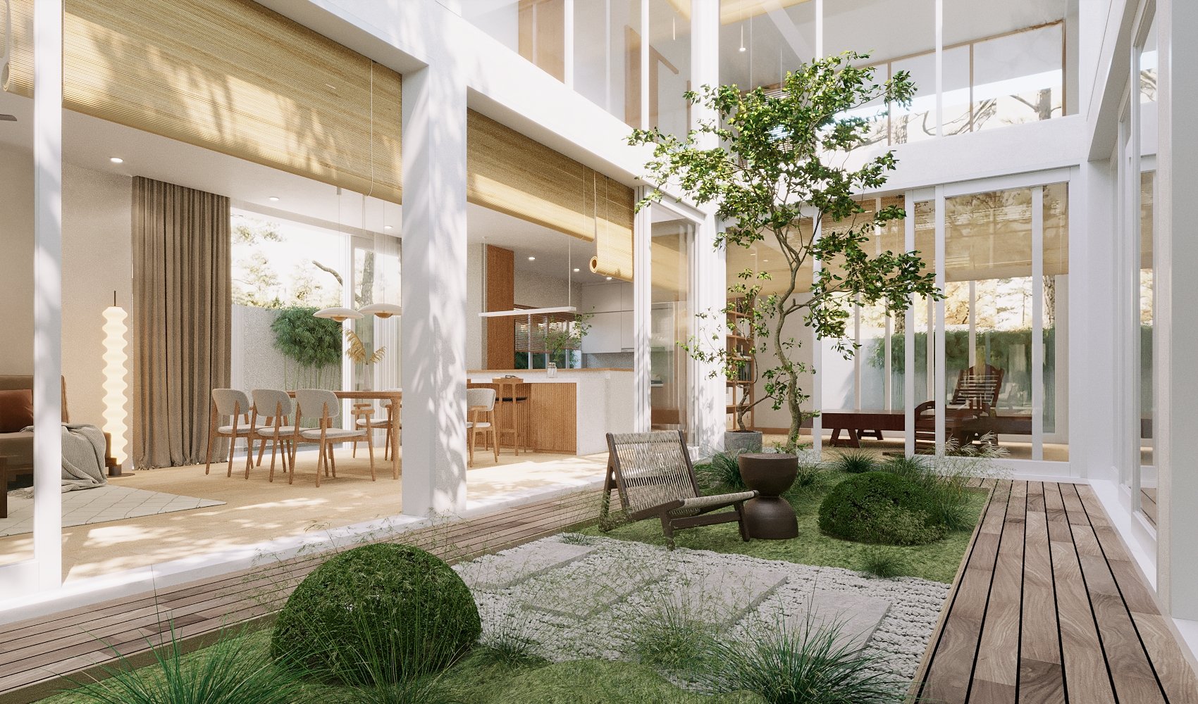 Ứng Dụng Không Gian Mở Trong Các Loại Hình Nhà Ở