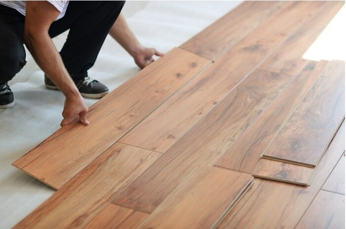 thi công sàn nhựa giả gỗ tại biên hòa